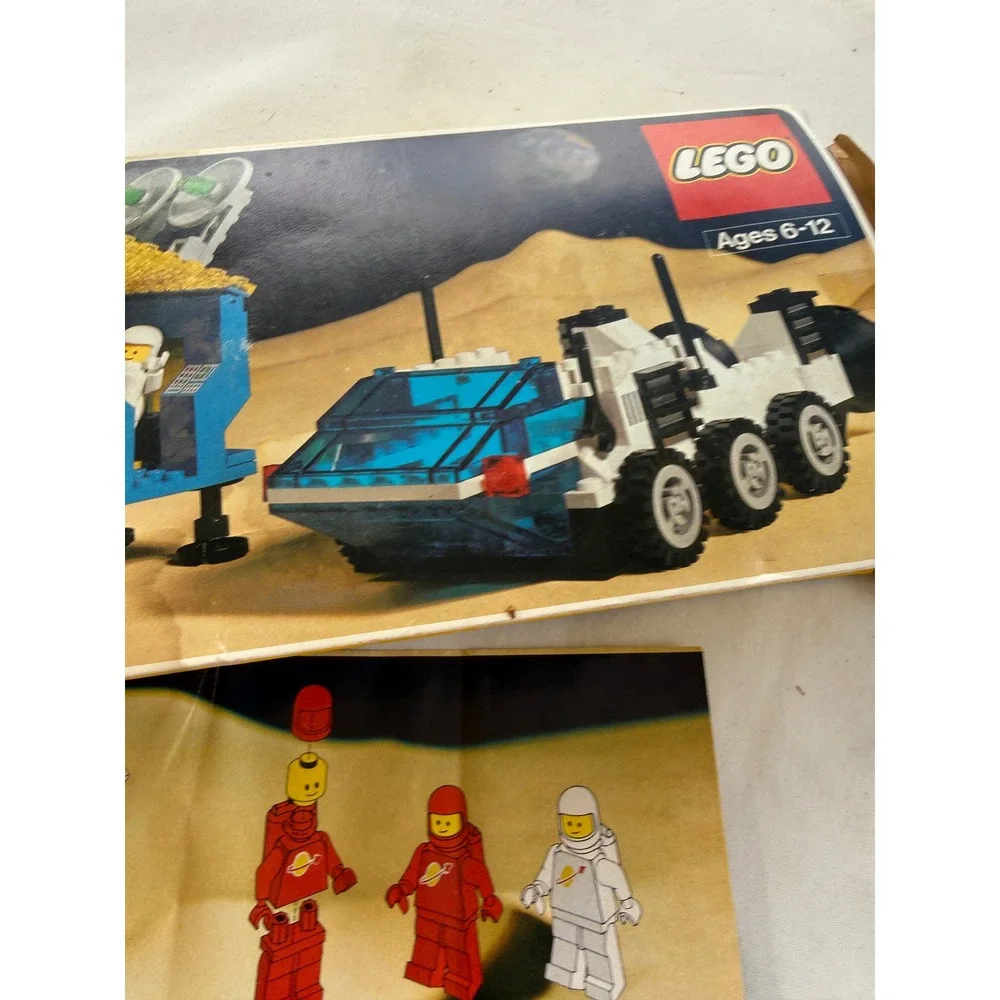 Vintage LEGO Space 6927 All Terrain Vehicle Legoland 1981 Box &‎ Instructions